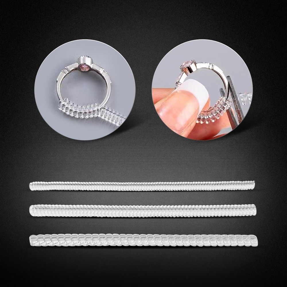 Ring Sizer Mandrel Measuring Tool Sizing Gauge Sizers metallic color