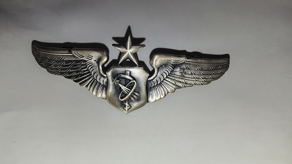 Air Force Astronaut Flight Surgeon Wings Pin