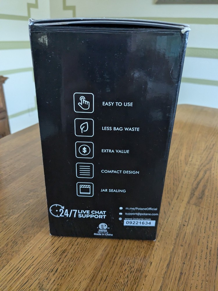NIB Potane 8 In 1 Vacuum Sealer