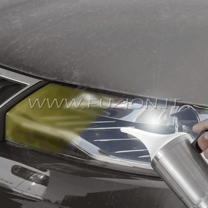 COMPLETE KIT RENEWED GLOSSY HEADLIGHTS WITH LIQUID POLYMER 800GR