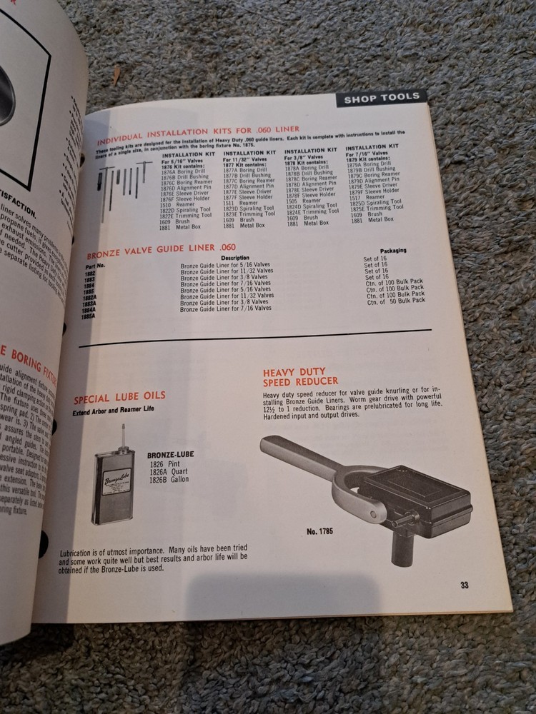 Hastings Service Tools Catalog Automotive Tools