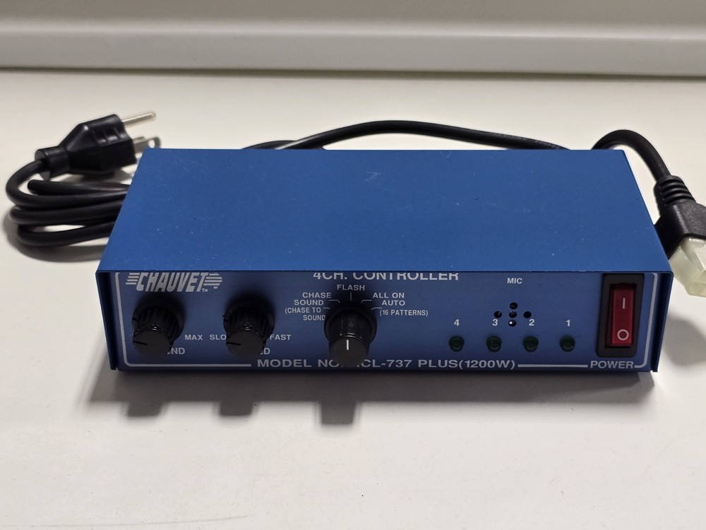 Chauvet 4CH. Controller Model RLC-737 Plus(1200w)