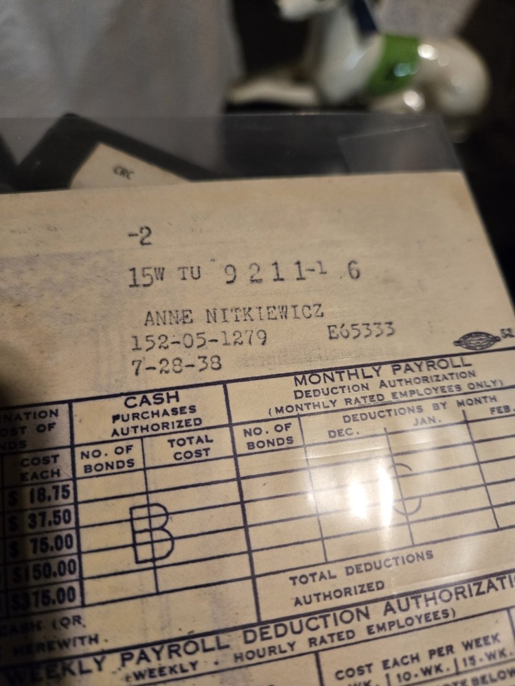 Ww2 War Bonds Rare
