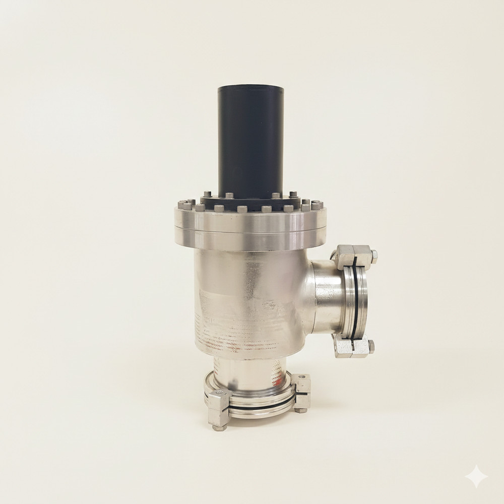 MDC | LAV-400-PAA-01 | Pneumatic Angle Valve | ISO-K 100 | CONFLAT