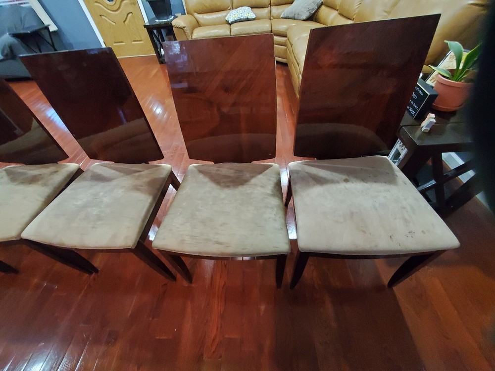 Beautiful Wood Dining Table With 6 Chairs