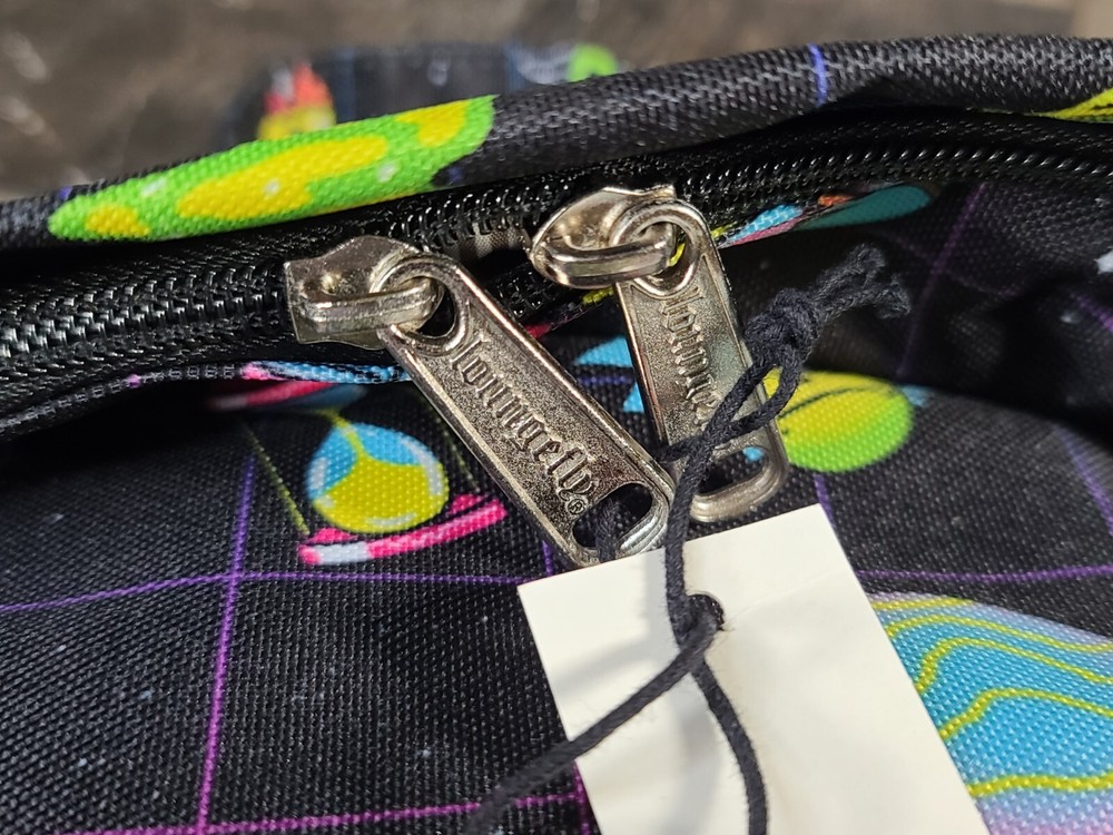 LOUNGEFLY Rick & Morty - Galaxy All Over Print Backpack NWT