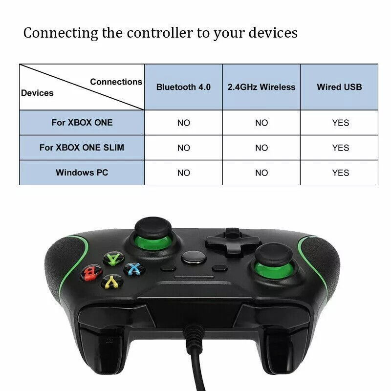 Wired Controller For Microsoft Xbox Series X/S Xbox One Xbox One S Windows 10