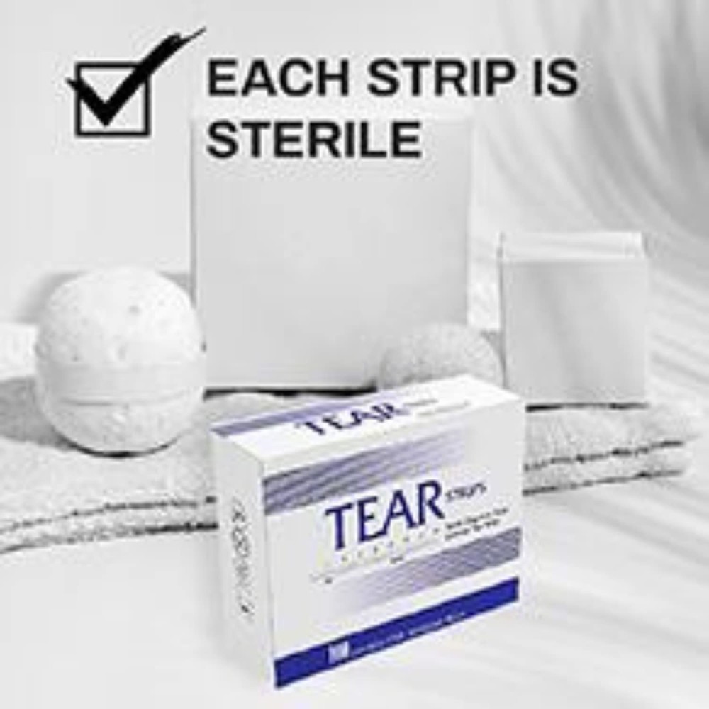 100 Individually Packaged Diagnostic Schirmer Tear Strips - Graduated Design
