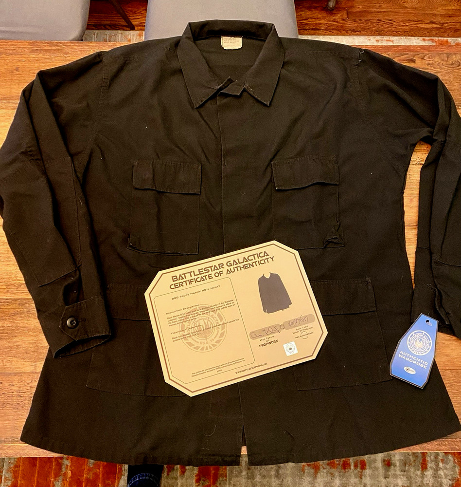Battlestar Galatica BSG Marine BDU Jacket Screen Used