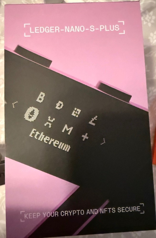2 Ledger Nano S Plus Hardware Cold Wallet