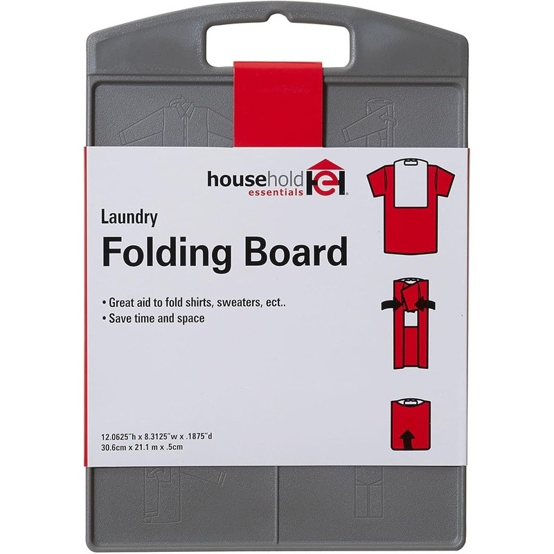 Shirt Folding Tool Uniformly Fold Clothes Space Saving Easy Glide Handle New