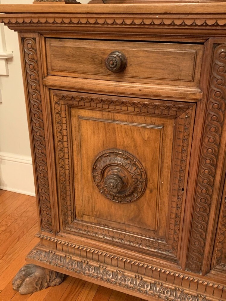 Antique Sideboard Renaissance Revival