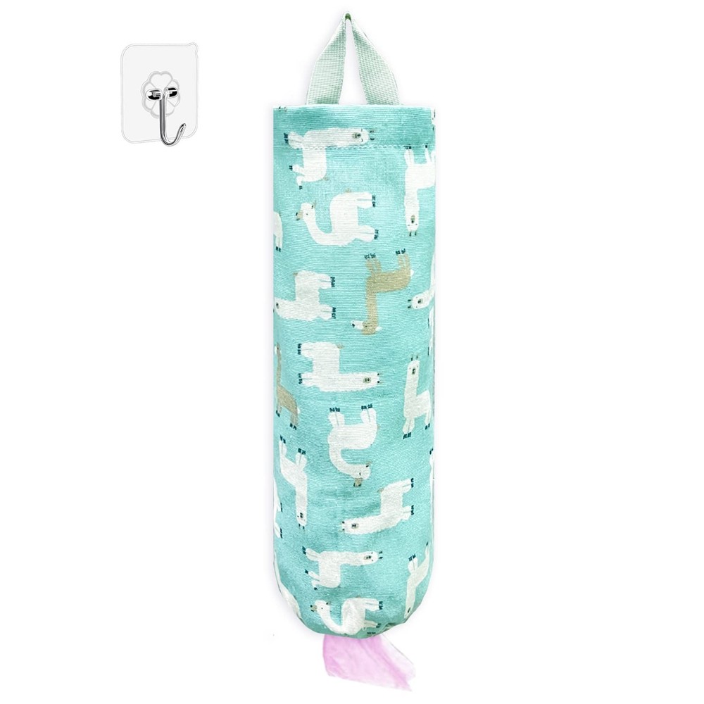 Plastic Bag Holder，Reusable Grocery Bag Holder，Wall Mount Plastic