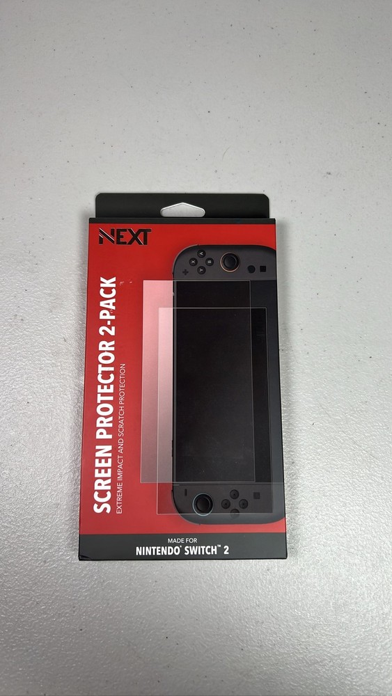 2-Pack Screen Protector for Nintendo Switch 2 Tempered Glass Clear
