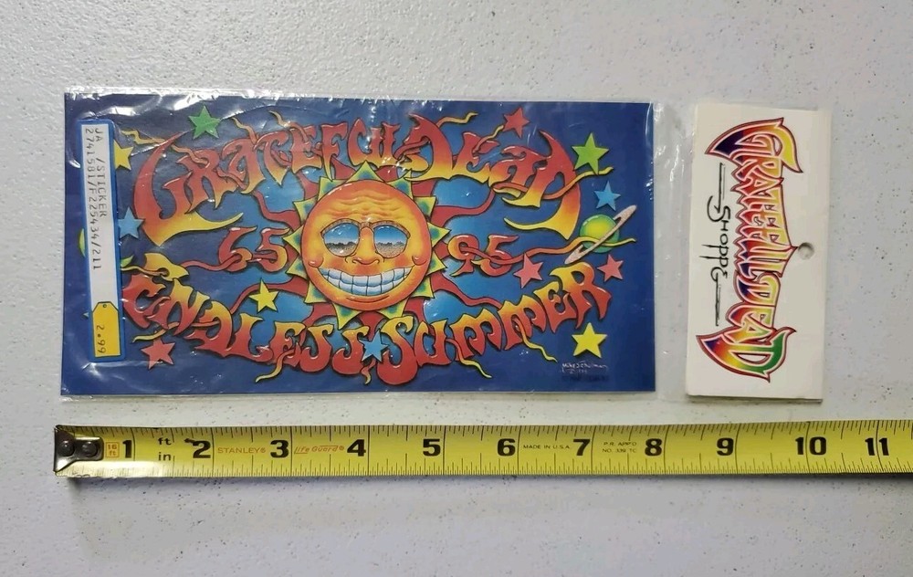 Grateful Dead Sticker Endless Summer 1995 Mike Schulman LimitDead Editions
