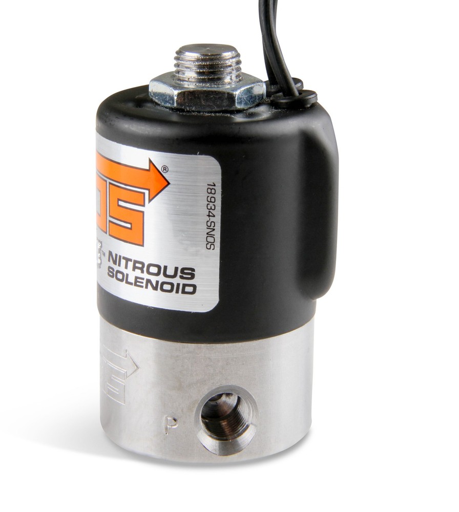 18048RBNOS NOS Nitrous Solenoid - Black