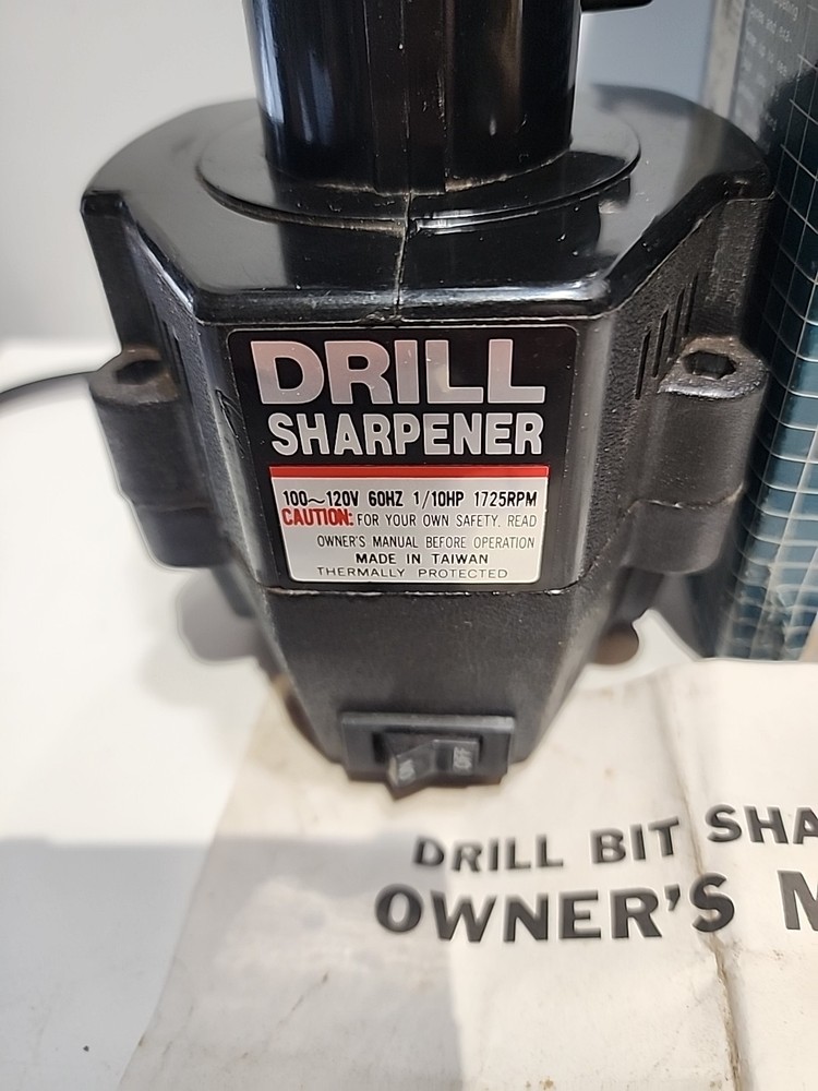 Northern Tool Drill Bit Sharpener Patent 13331 Model 15206