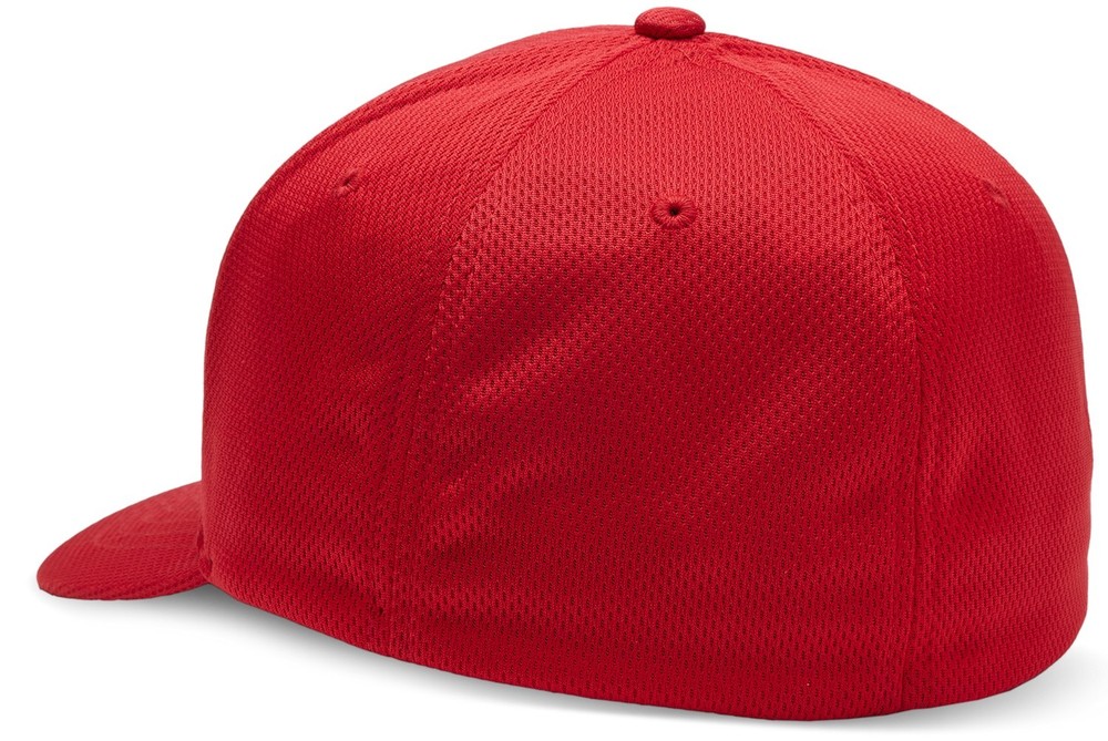 Fox Racing Fox Head Tech Flexfit Hat Flame Red