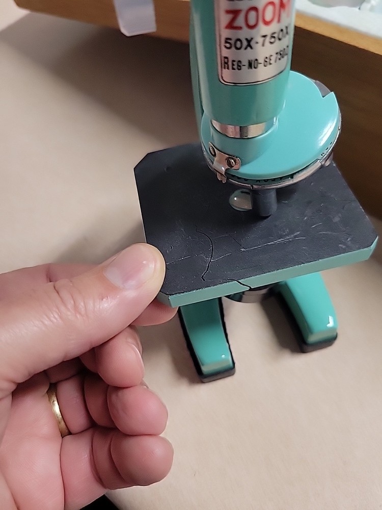 1970s Tasco Deluxe Model 972 High Quality Microscope Kit