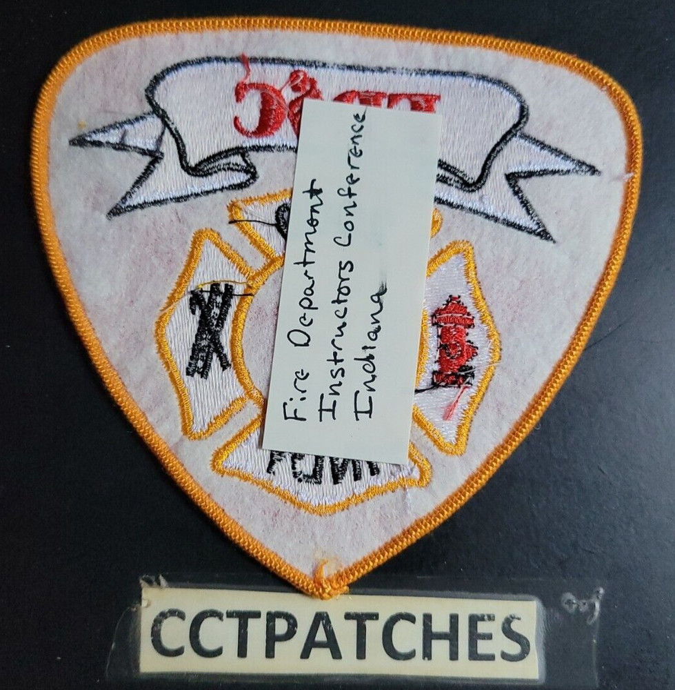 2000 FIRE DEPARTMENT INSTRUCTORS CONFERENCE INDY, INDIANA PATCH IN