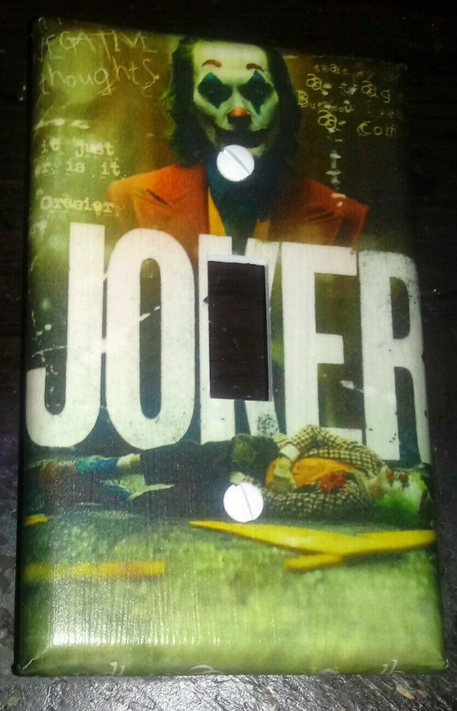 Custom Handmade Joker (2019) Single Toggle Light Switch Cover