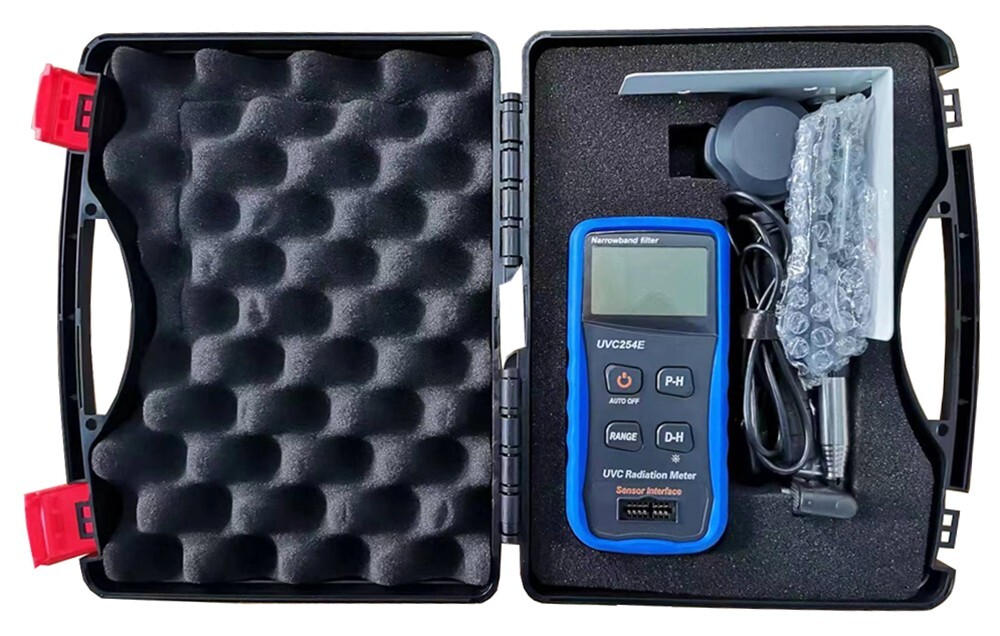 Ultraviolet Radiation Meter UVC Radiation Meter Radiometer Backlight Function