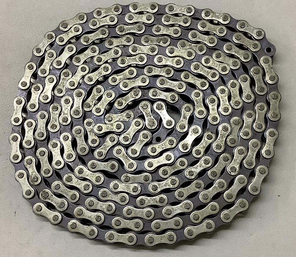 Diamond 41 Riveted Roller Chain ~119" (b494)