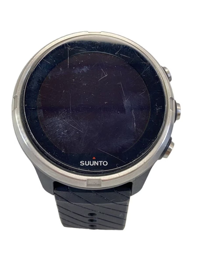 SUUNTO Smart Watch Digital Rubber BLK BLK OW183