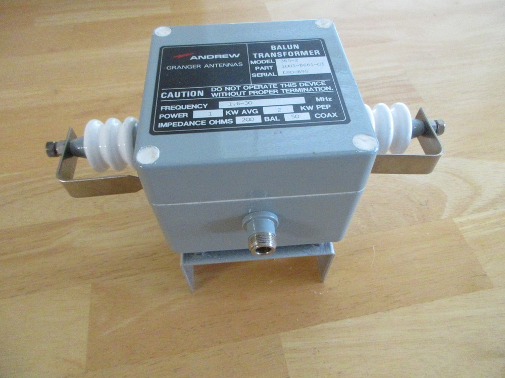 ANDREW HF 4:1 Antenna Balun