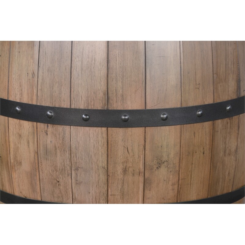 Sunny Designs Doe Valley Round Barrel Pub Table