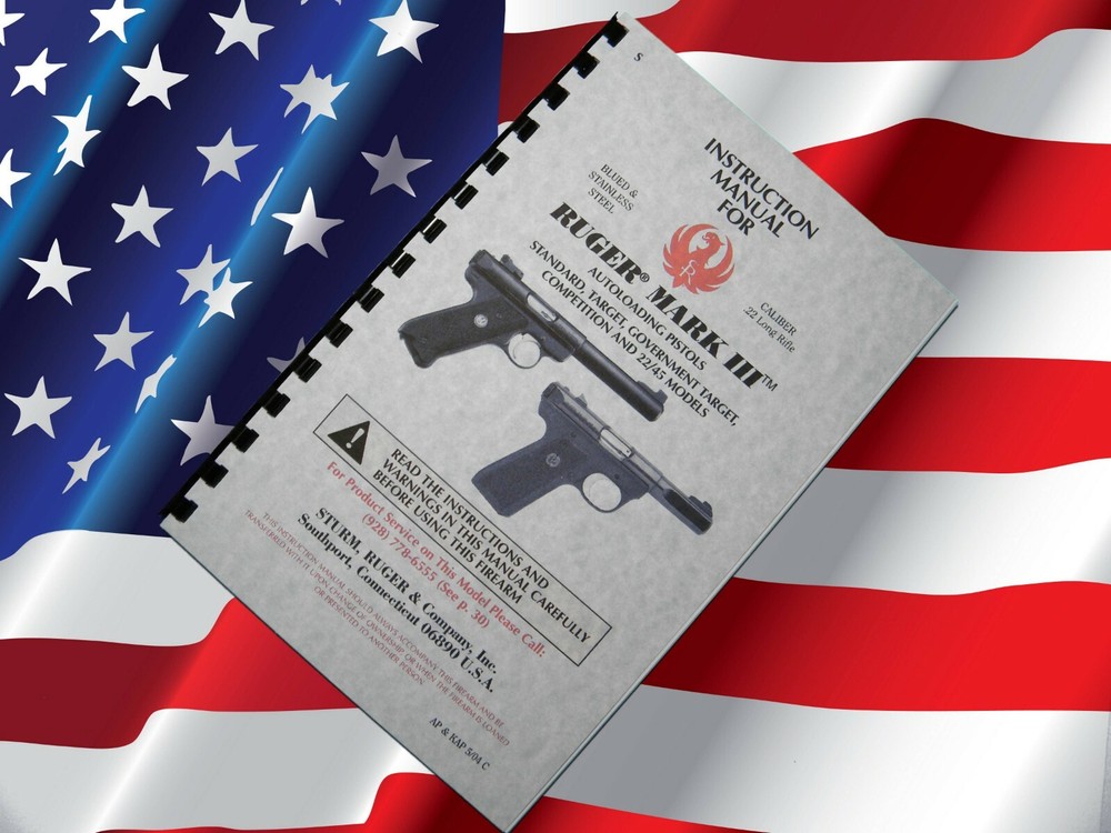 Ruger Mark 3 Auto Loading Pistols Owners Manual