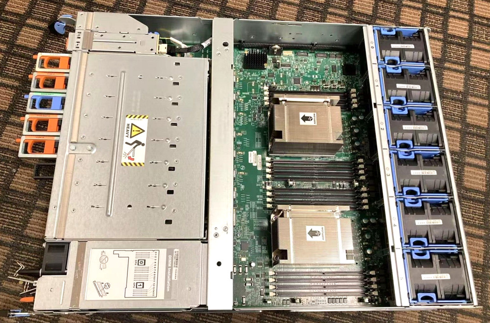 EMC DATA DOMAIN DD9300 Barebones Chassis w/ Service Processor + 2x 1100W PSU