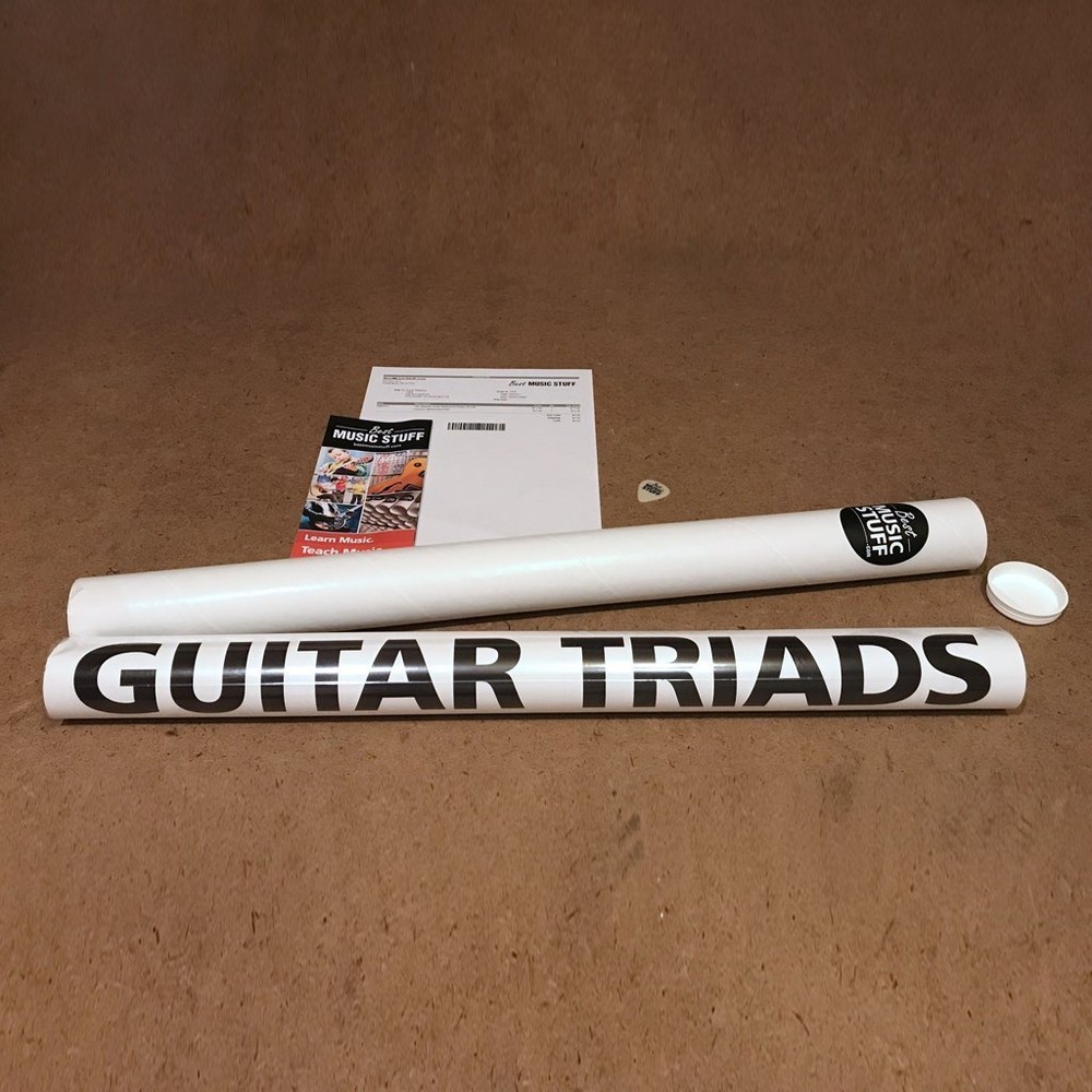 The Ultimate Triads Guitar Teaching Posters