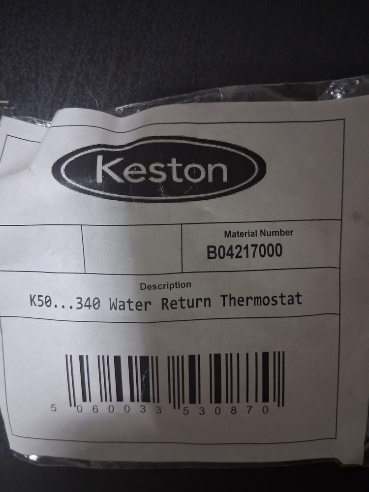 KESTON B04217000 K50..340 WATER RETURN THERMOSTAT