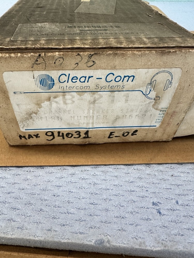 Clear-Com intercom systems KB-211
