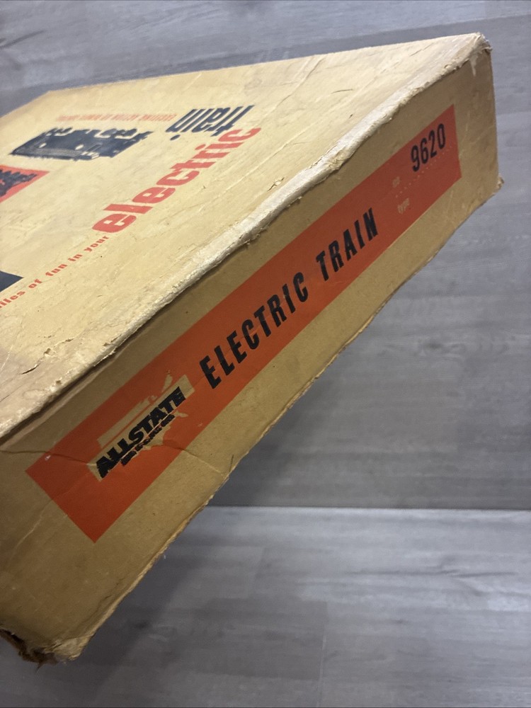 MARX #9620 NEW HAVEN DIESEL FREIGHT SET BOX ONLY!