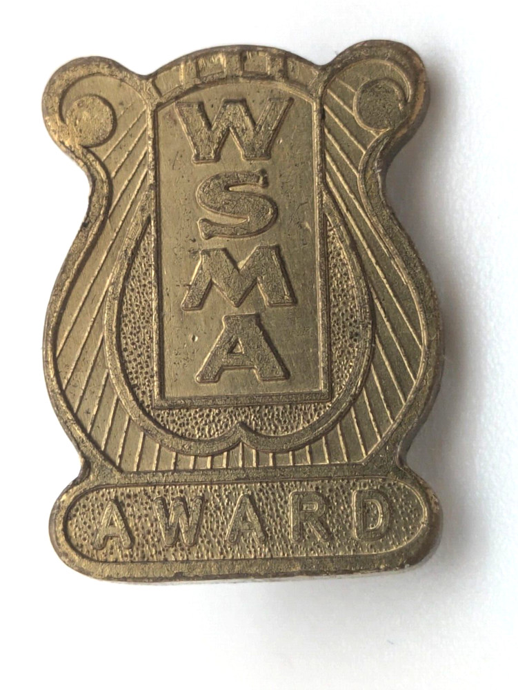 WSMA Award Lapel Pin