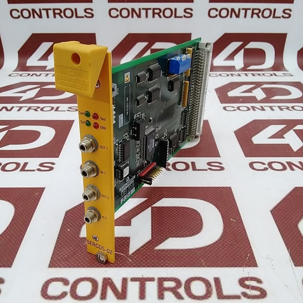 233967 | Baumuller | (SERCOS-02), I/O Module, with LED Indicators, Used