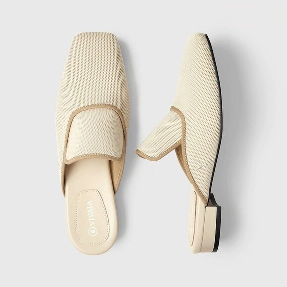 VIVAIA Square-Toe Mules size EU/ 41 US/9.5