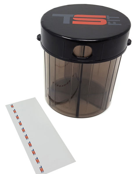 Monster Supplement Medication Pill Dispenser with Compartment Labels - 2 Pack
