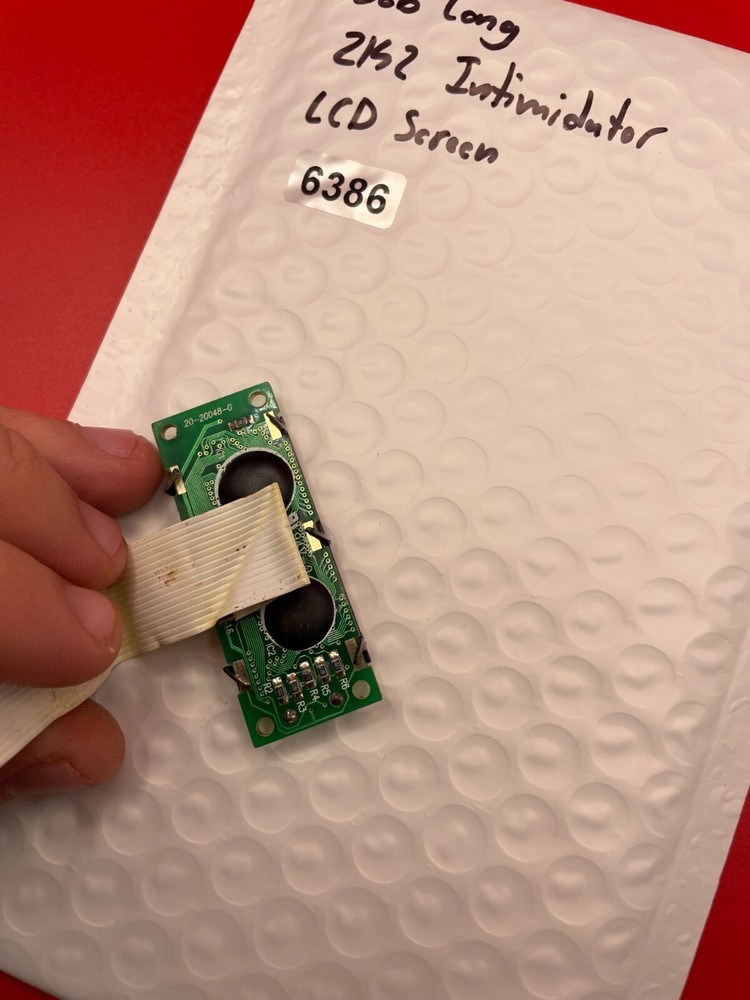 Bob Long 2K2 Intimidator LCD Screen