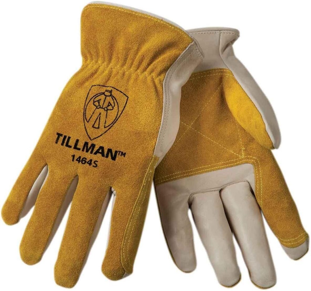 1464 Top Grain Cowhide/split Drivers Gloves Small