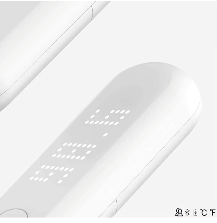 Comper Non Contact Thermometer, with Smart App, Bluetooth Connection, Good Cond.