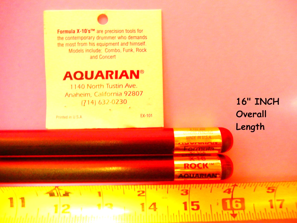 Aquarian Drumsticks, ROCK drumsticks