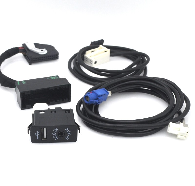 Convert tcu/mulf Combox usb socket hsd Harness Cable For BMW E60 E90 F10 CIC