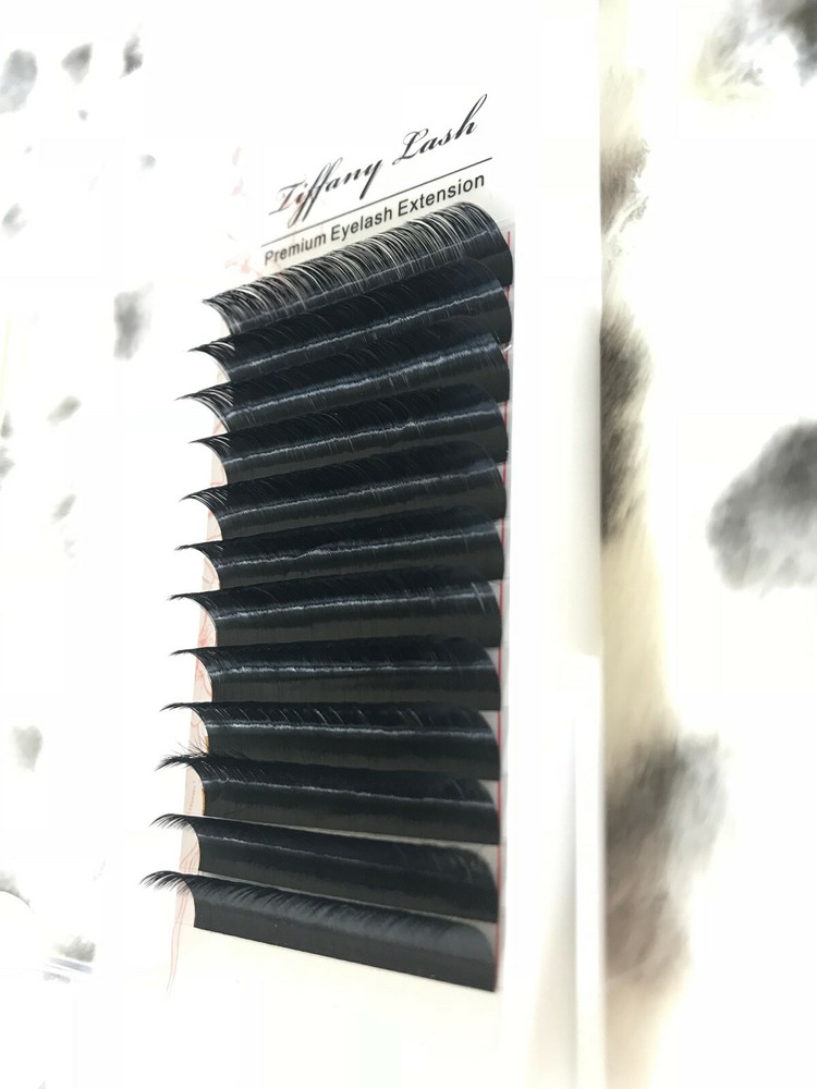 Premium Eyelash Extensions,C Curl 0.20,12 Row, Size Mix