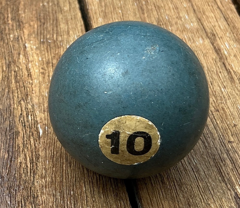 Antique 1900s Bakelite Mini Small Billiard Pool Ball #10
