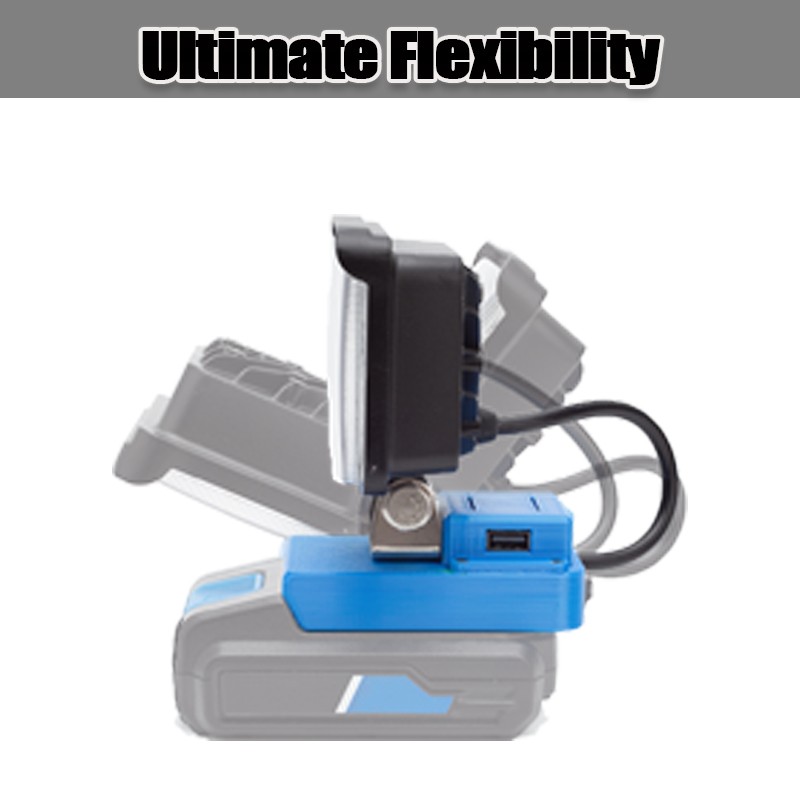 New LED Work light for Hart 20V Battery Portable FloodLight Flashlight-Tool Only
