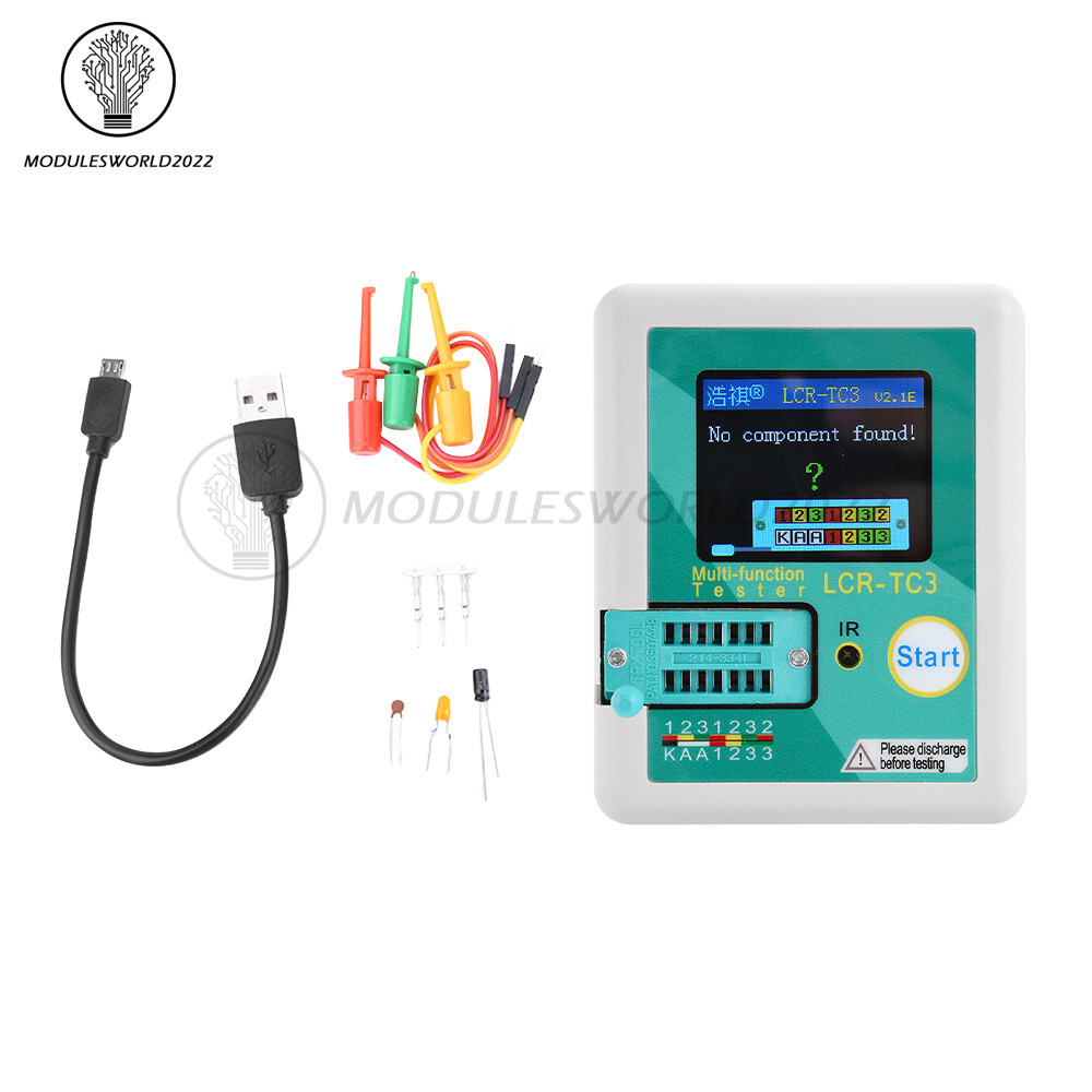 LCR-TC2 LCR-TC3 Upgraded High-precision Transistor Tester Diode Capacitance Test