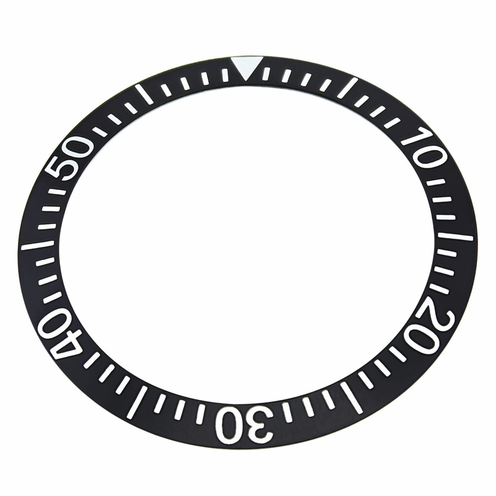 REPLACEMENT BEZEL INSERT BLACK FOR WATCH 38.10MM X 30.60MM